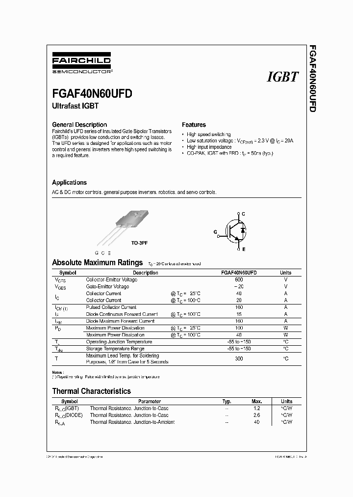 FGAF40N60UFDTUNL_6792279.PDF Datasheet