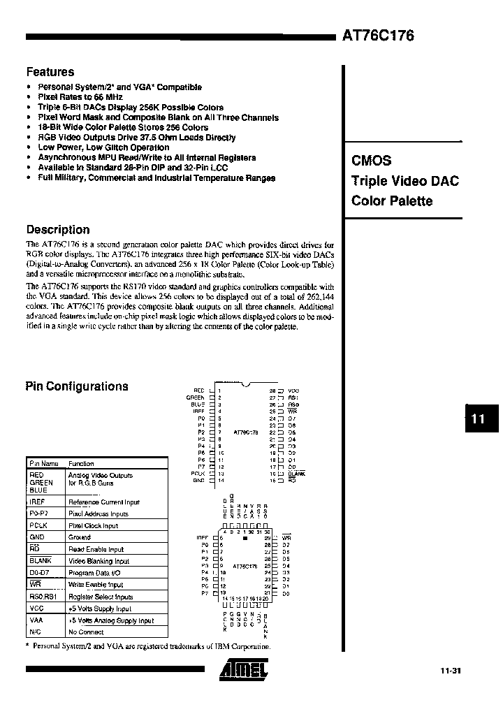 AT76C176-40PI_6785475.PDF Datasheet