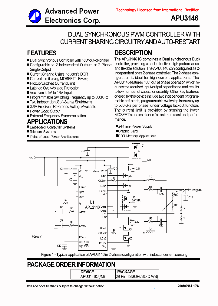 APU3146O_6790014.PDF Datasheet
