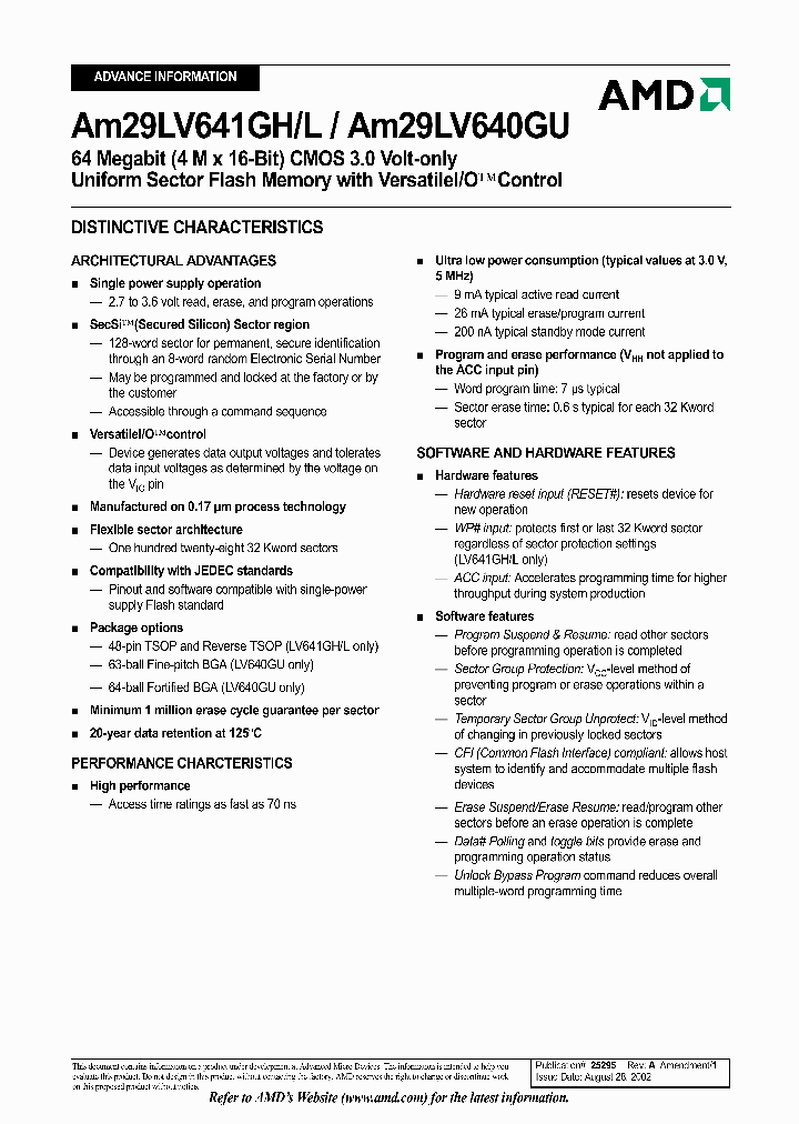 AM29LV640GU98WHF_6793983.PDF Datasheet