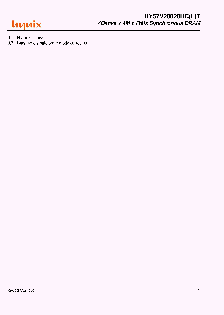 HY57V28820HCT-S_6791499.PDF Datasheet