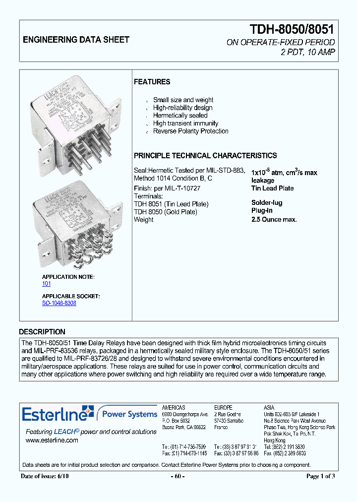 TDH-8051-1501S_6790517.PDF Datasheet