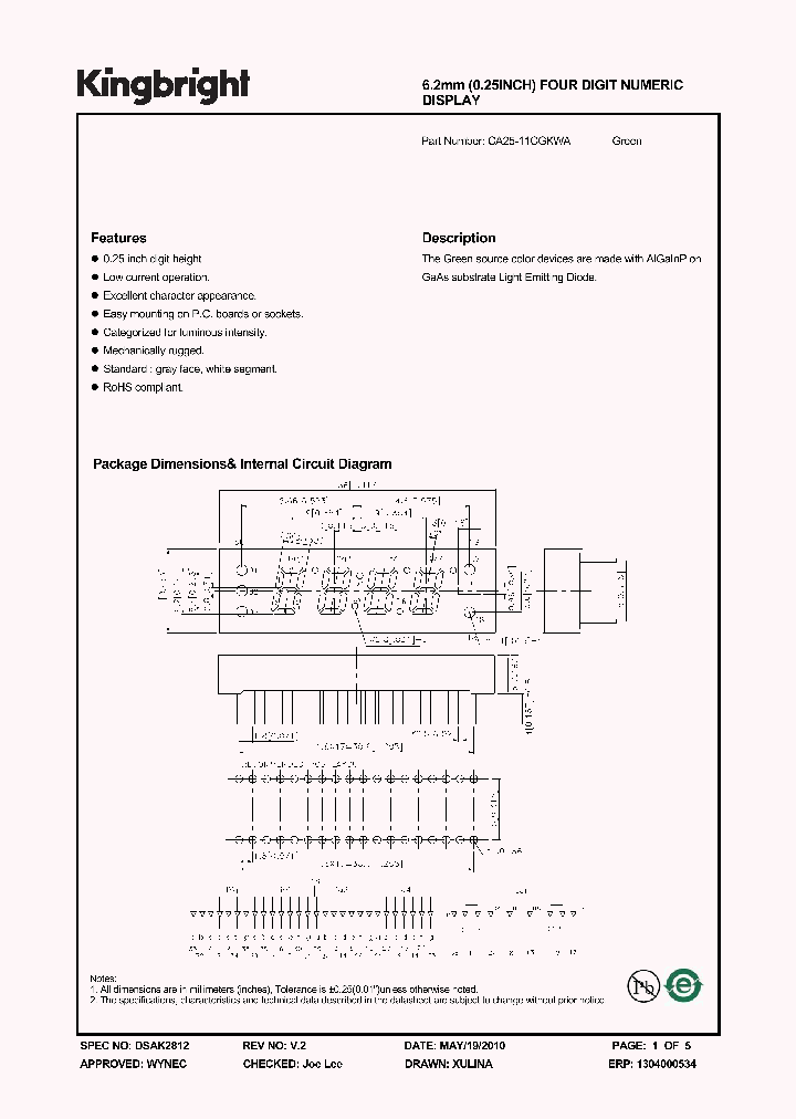 CA25-11CGKWA_6792309.PDF Datasheet