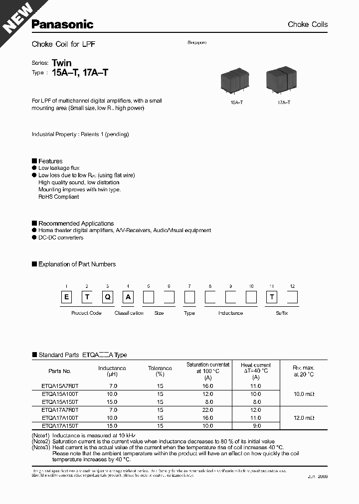 ETQA15A100T_6787418.PDF Datasheet