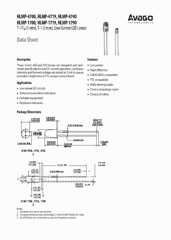 HLMP-4700_6945339.PDF Datasheet
