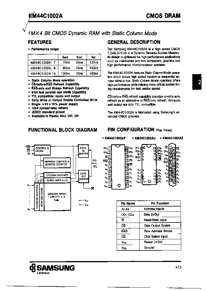 KM44C1002AJ-8_6796720.PDF Datasheet