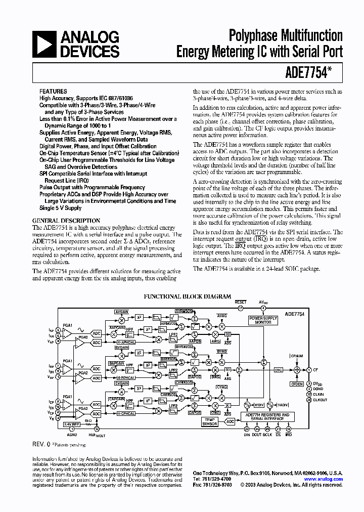 ADE7754ARZRL_6794975.PDF Datasheet