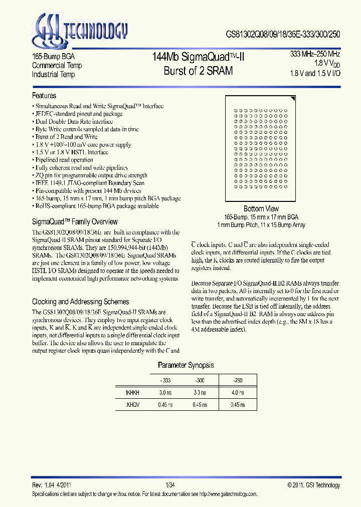 GS81302Q09GE-333I_6789617.PDF Datasheet
