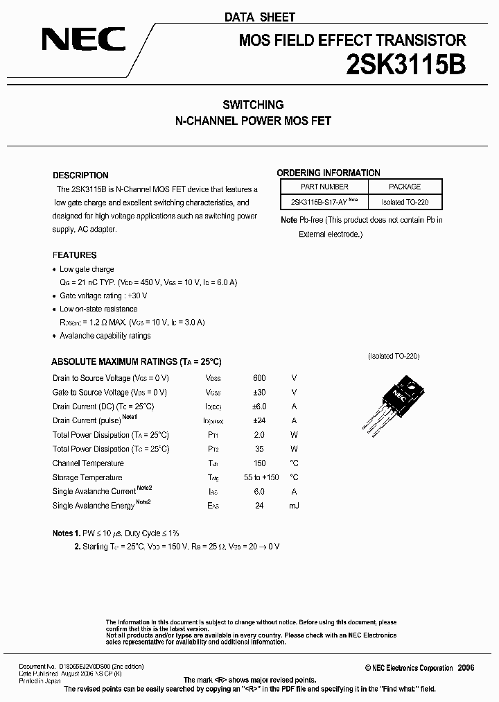 2SK3115B-S17-AY_6797863.PDF Datasheet