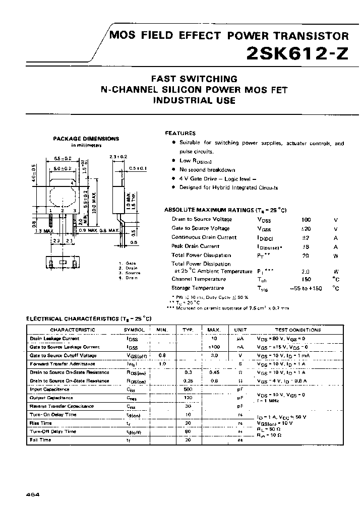 2SK612-Z_6798670.PDF Datasheet