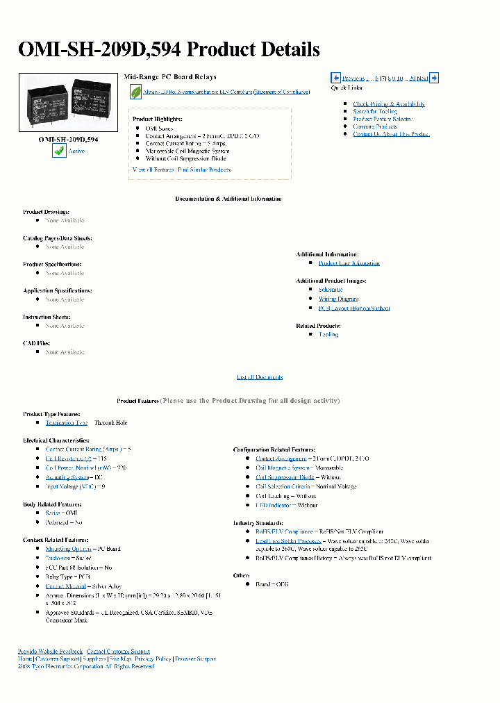 OMI-SH-209D594_6801702.PDF Datasheet