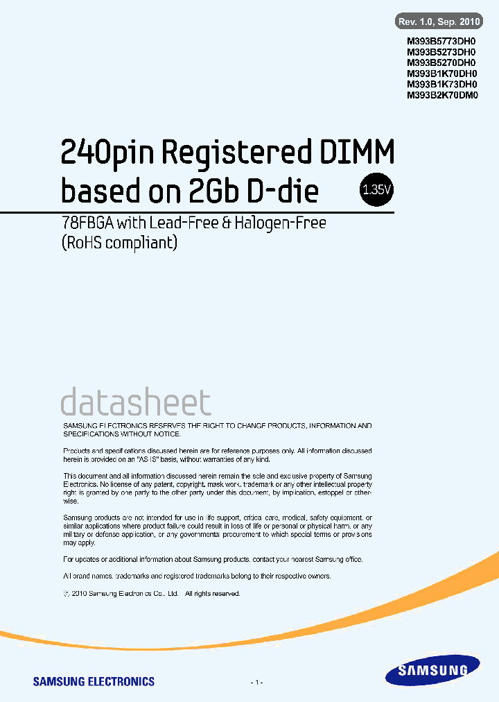 M393B5273DH0-H90_6802230.PDF Datasheet