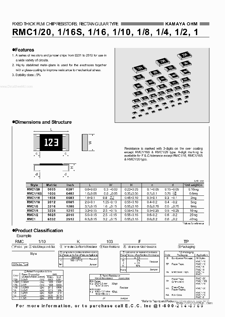 RMC116_6945518.PDF Datasheet