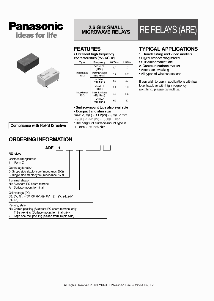 ARE13A06_6804341.PDF Datasheet