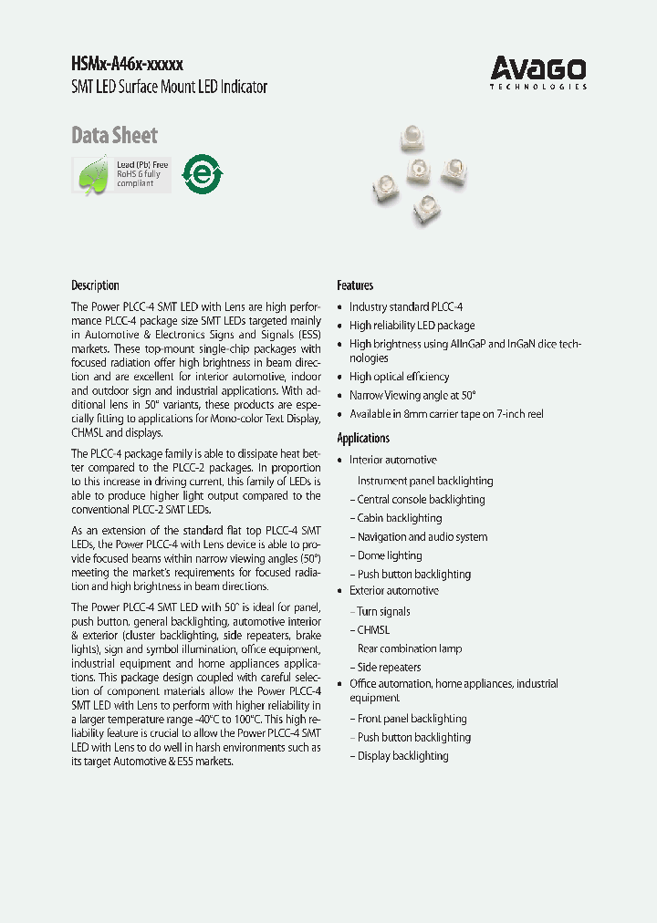 HSMA-A461-X83M1_6804229.PDF Datasheet