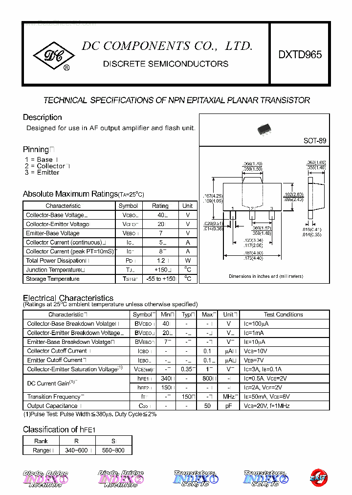DXTD965_6947085.PDF Datasheet
