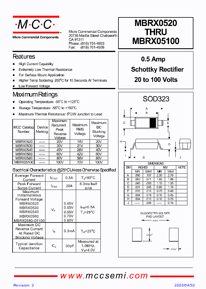 MBRX05100-TP_6797657.PDF Datasheet