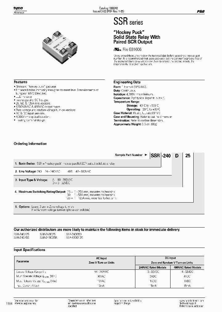 SSR-240A125R_6803305.PDF Datasheet