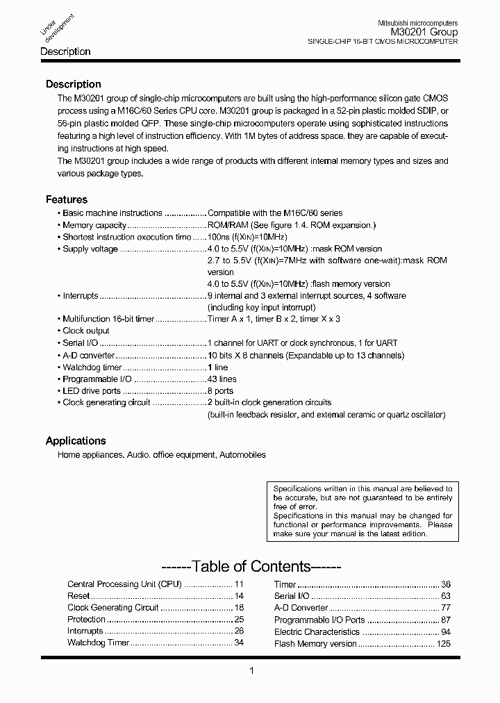 M30201M6-XXXSP_6805875.PDF Datasheet