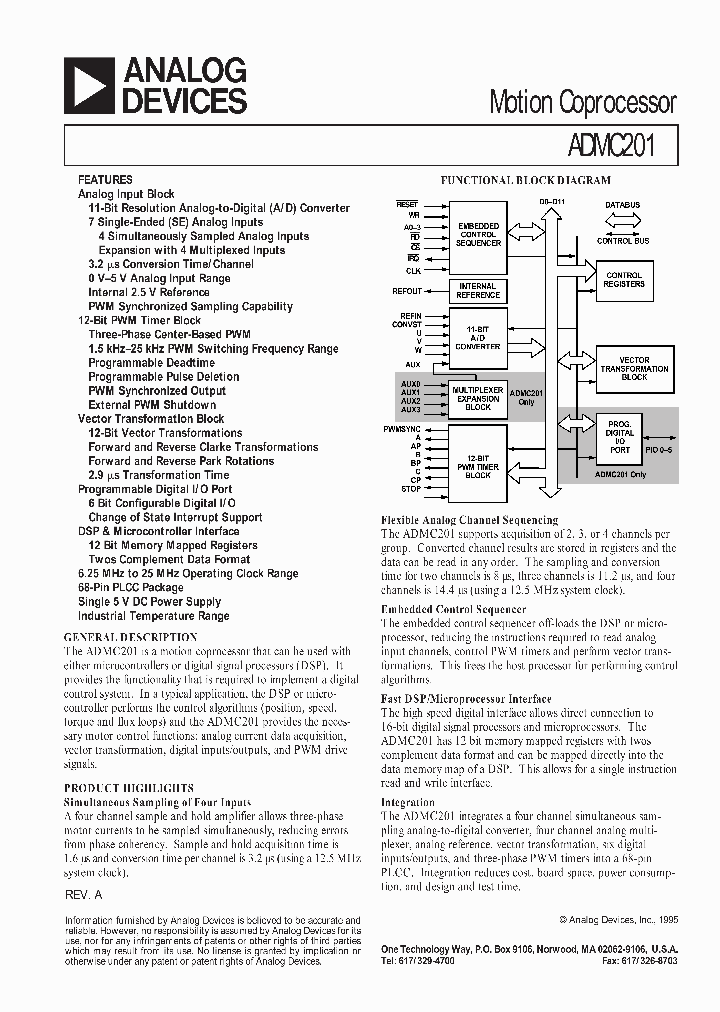 ADMC201_6805781.PDF Datasheet