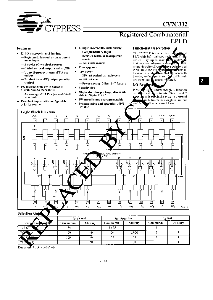 CY7C332-30HMB_6807260.PDF Datasheet