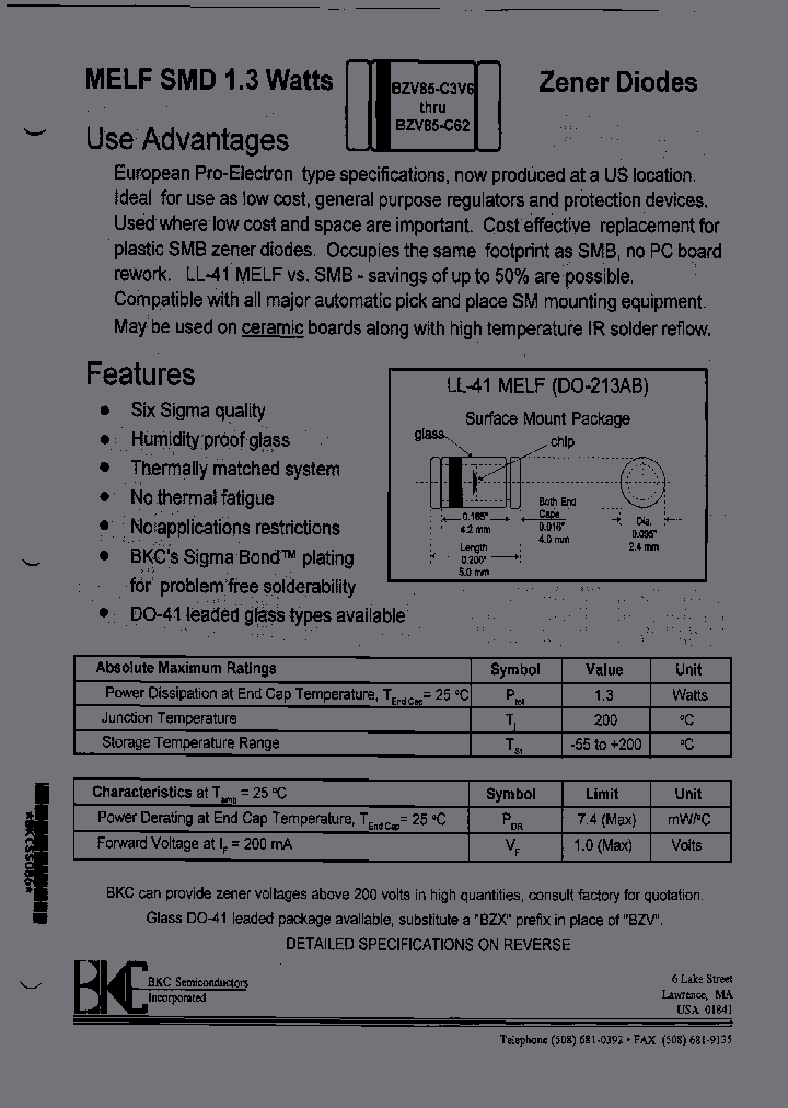 BZV85-C4V3_6805657.PDF Datasheet