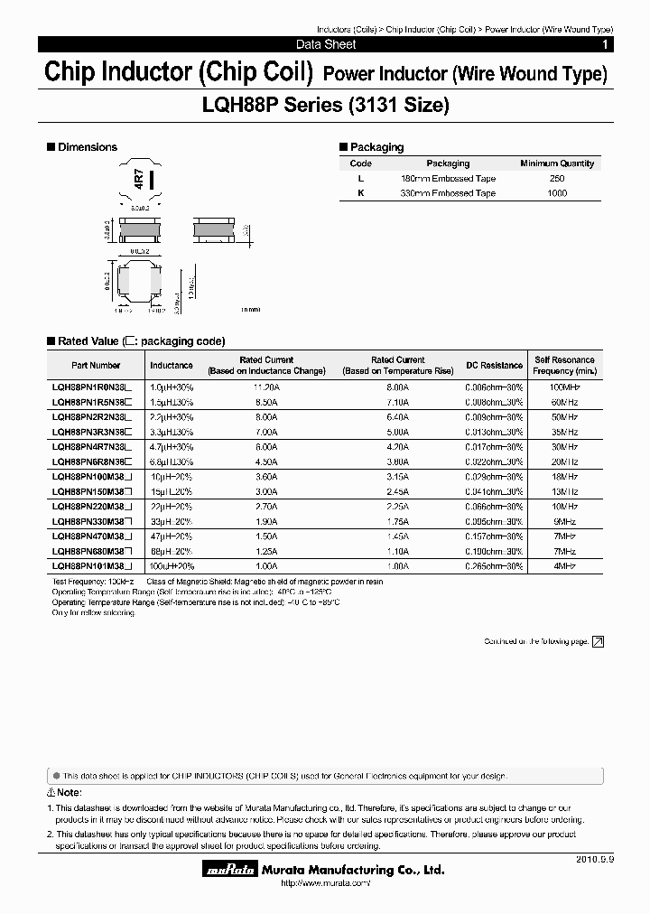 MURATAMANUFACTURINGCOLTD-LQH88PN4R7N38L_6806519.PDF Datasheet
