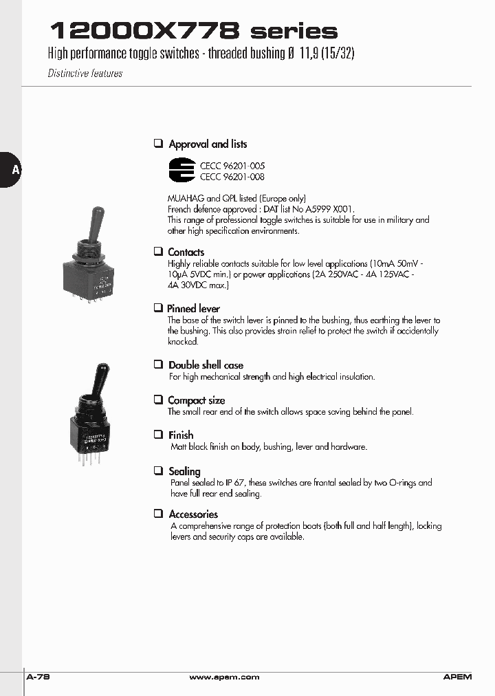 12146038X778_6809805.PDF Datasheet