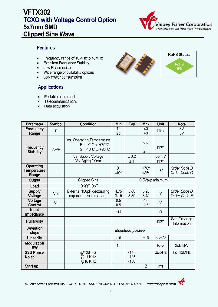 VFTX302-KFDC-10MHZ_6810837.PDF Datasheet