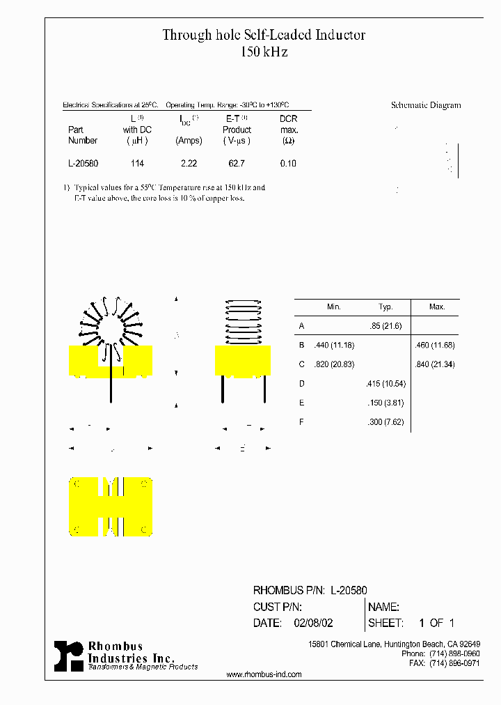 L-20580_6947731.PDF Datasheet