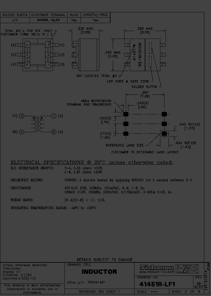 41451R-LF1_6810302.PDF Datasheet