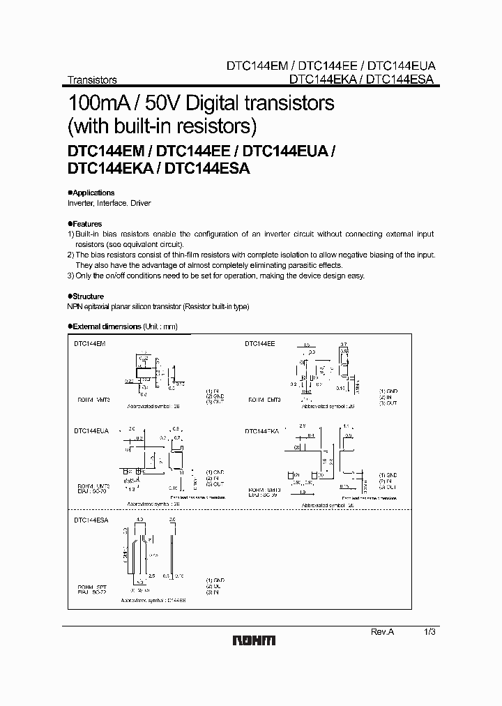 DTC144EETL_6814954.PDF Datasheet