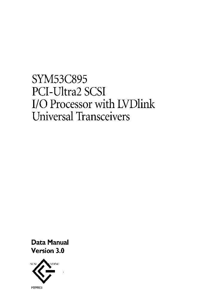SYM53C895292BGA_6814068.PDF Datasheet