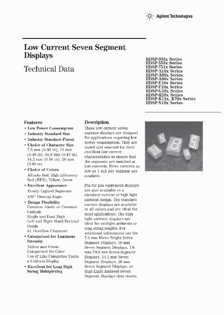 HDSP-7511-00000_6814753.PDF Datasheet