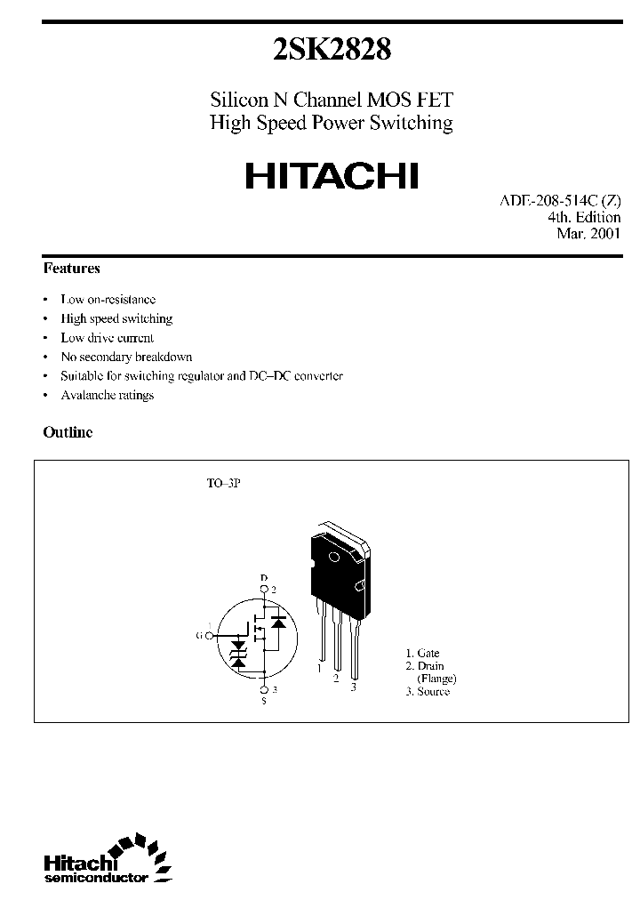 2SK2828_6817483.PDF Datasheet