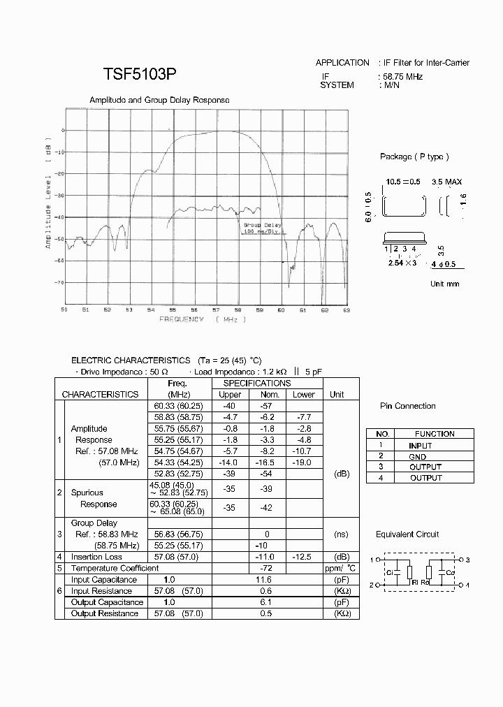 TSF5103P_6818022.PDF Datasheet