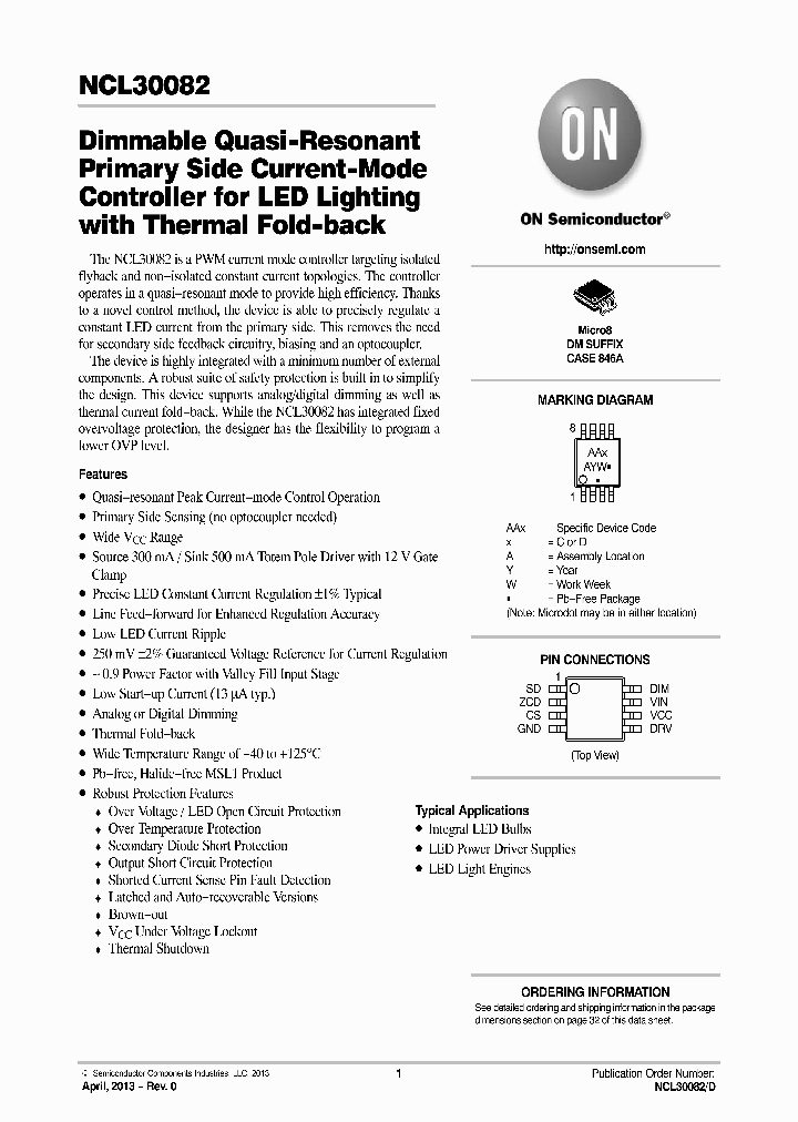 NCL30082A_6948945.PDF Datasheet