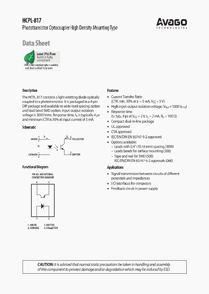 HCPL-817-30DE_6816408.PDF Datasheet
