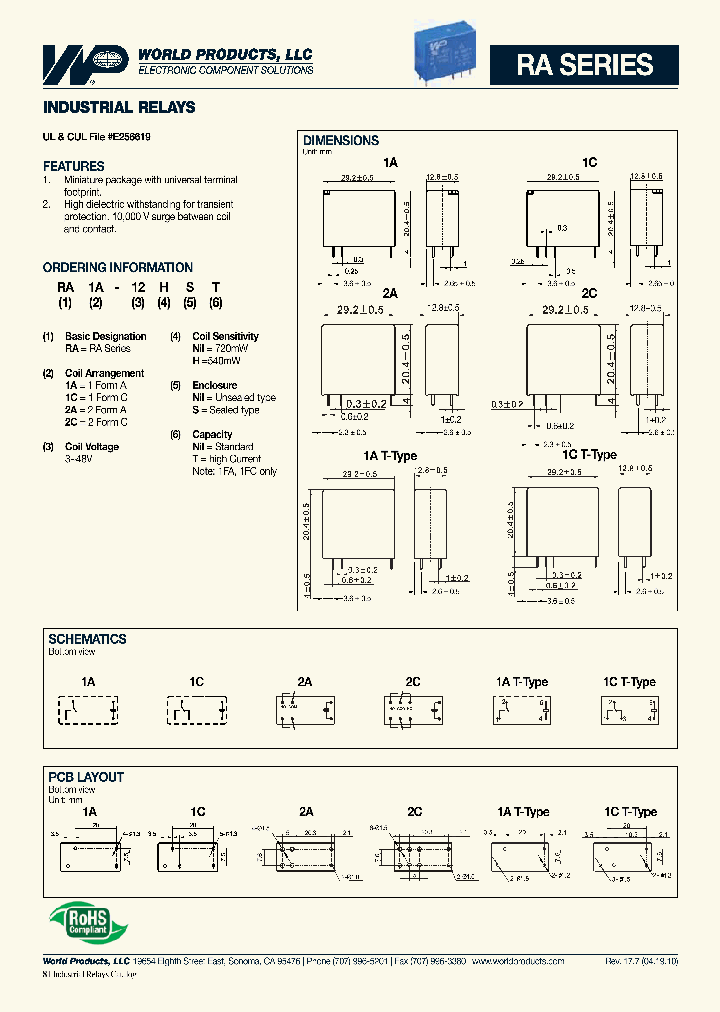 RA2A-12S_6820390.PDF Datasheet