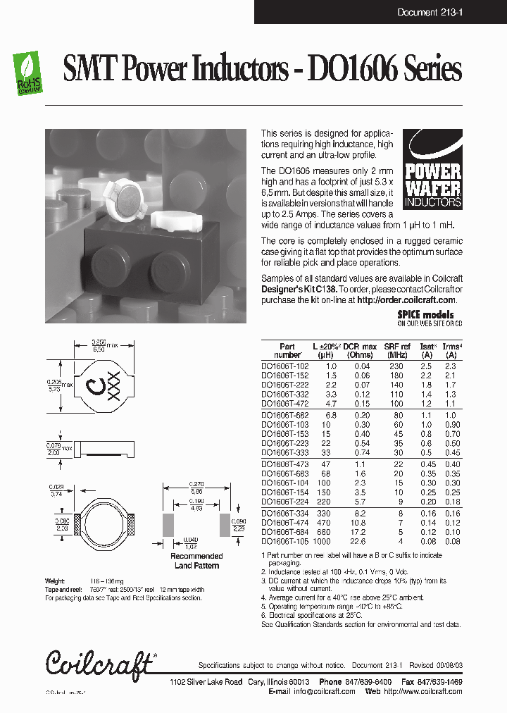 COILCRAFTINC-DO1606T-684_6814536.PDF Datasheet
