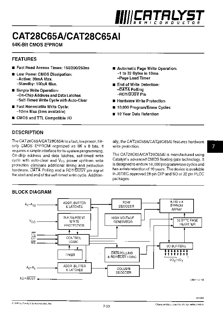 CAT28C65API-15_6817121.PDF Datasheet