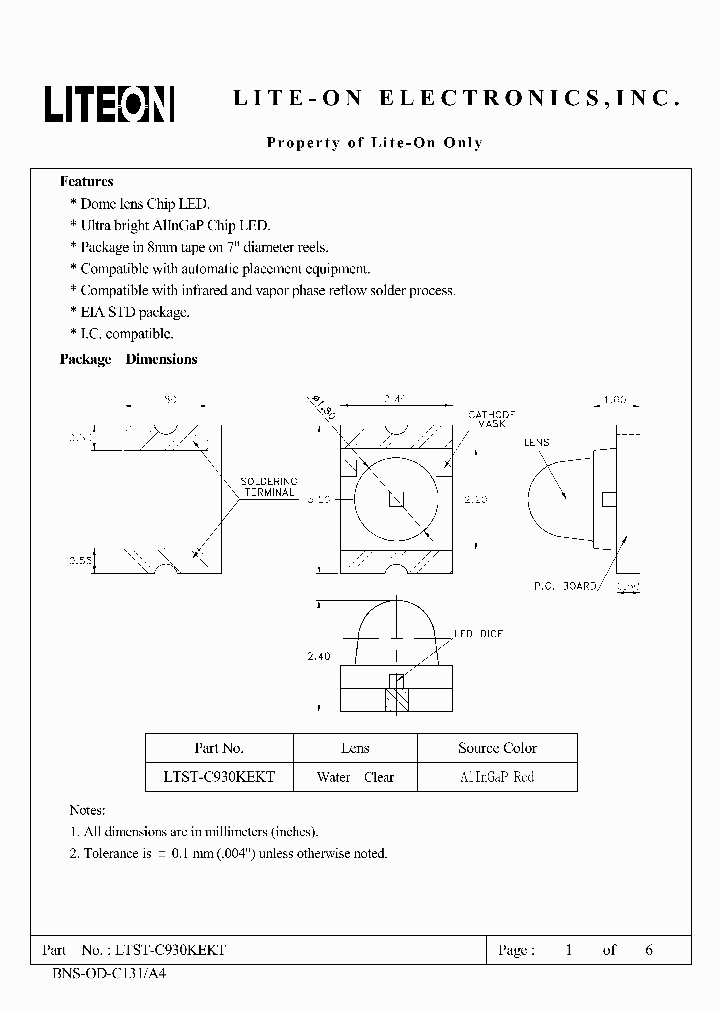 LTST-C930KEKT_6820437.PDF Datasheet