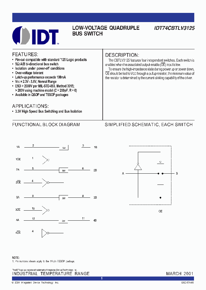 74CBTLV3125PGG8_6821350.PDF Datasheet