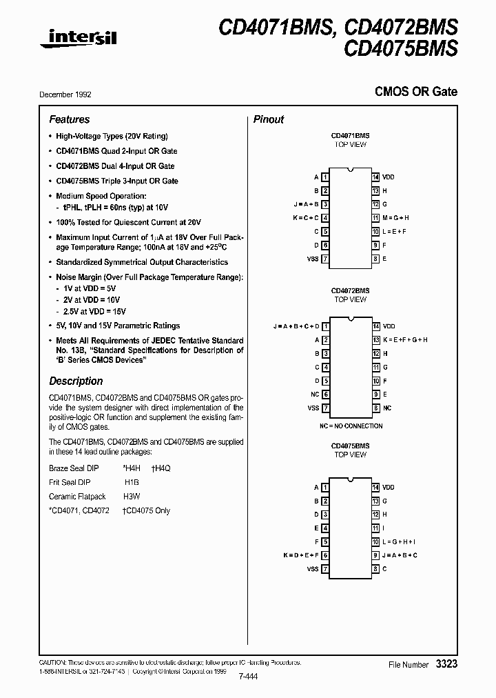 INTERSILCORPORATION-CD4072BMS_6823636.PDF Datasheet