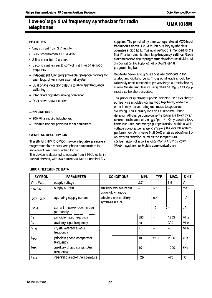 NXPSEMICONDUCTORS-UMA1018MDK-T_6823345.PDF Datasheet
