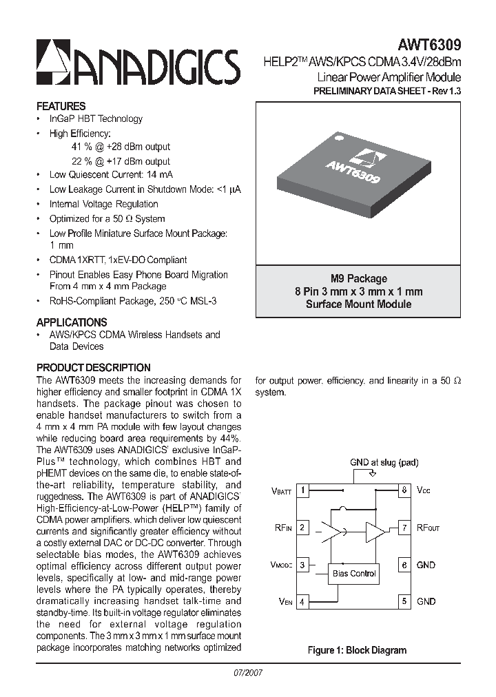 ANADIGICSINC-AWT6309RMPQ7_6822436.PDF Datasheet