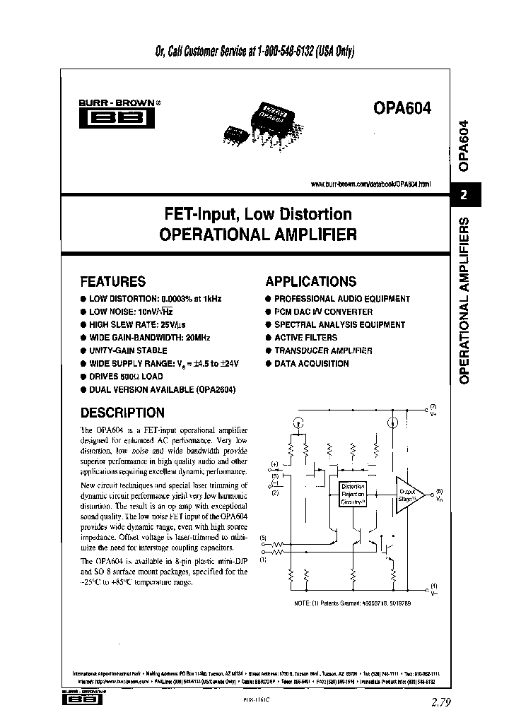 OPA604AP_6824350.PDF Datasheet