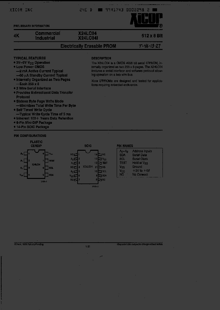 X24LC04D_6824628.PDF Datasheet