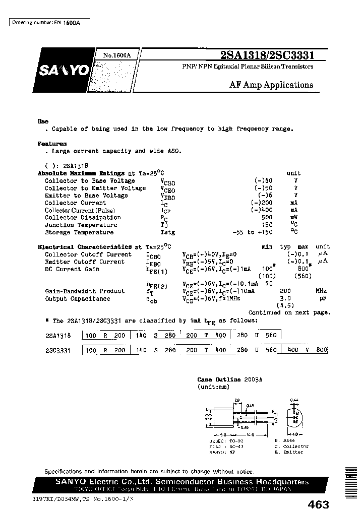 2SA1318-U_6824600.PDF Datasheet