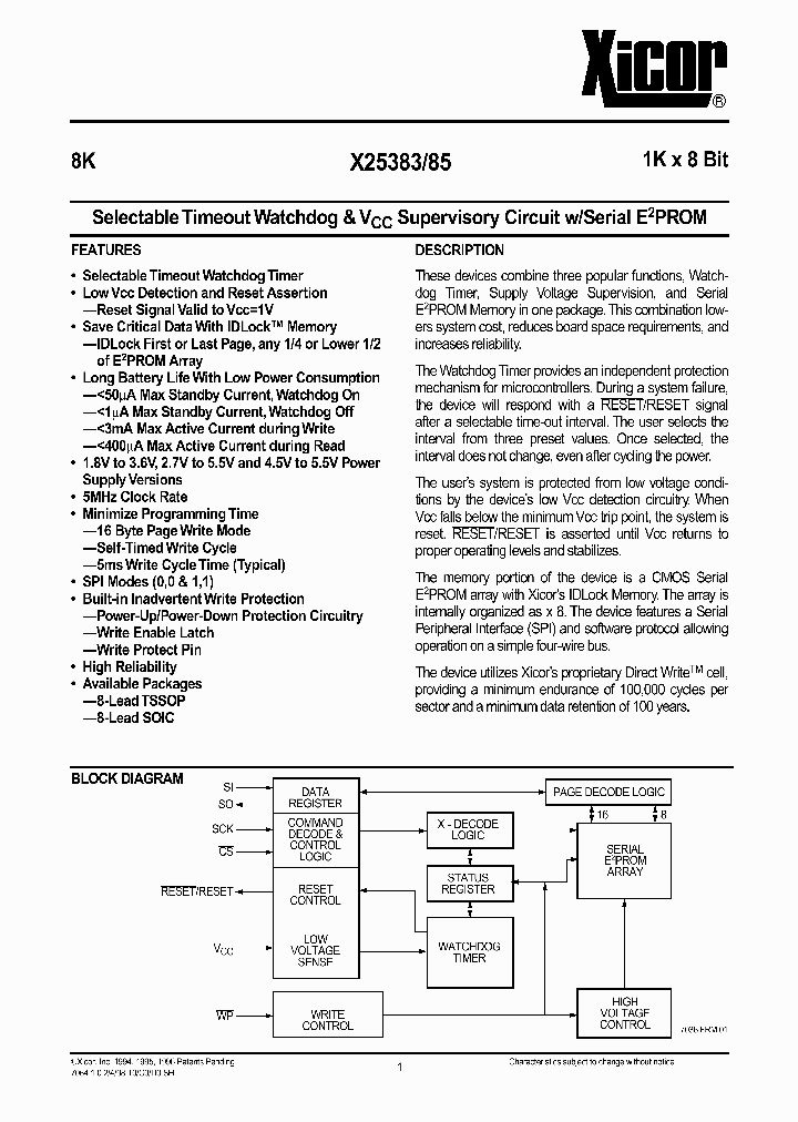 X25383_6824586.PDF Datasheet
